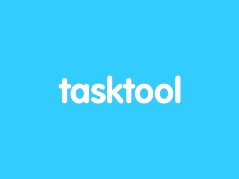 Tasktool Login animated form input login motion web