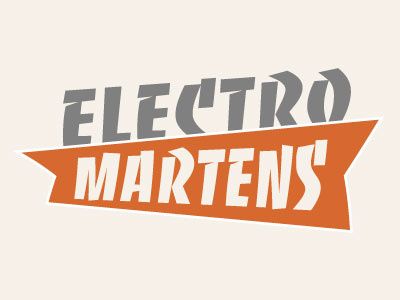 Electro Martens electro logo logotype martens