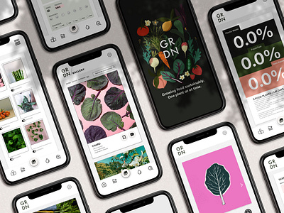 UI Design, GRDN App