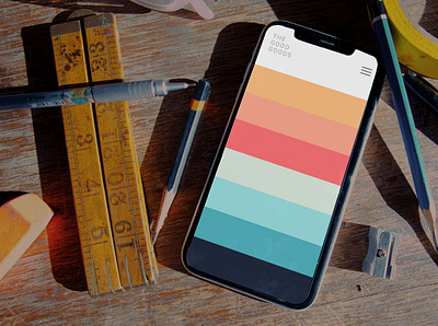 iOS Mockup |. Retro Real ios mock up mockup product photography ui ui design