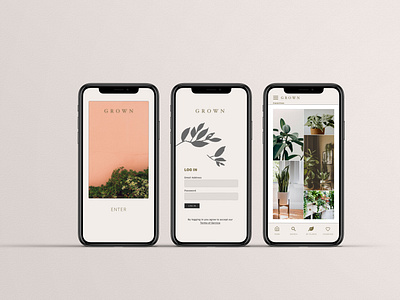 UI KIT |. Grown Plant Care