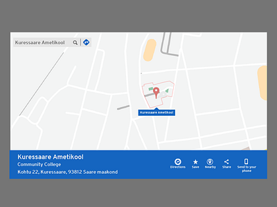 Daily UI | #029 | Map