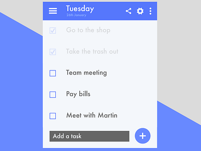 Daily UI | #042 | ToDo List dailyui list todo