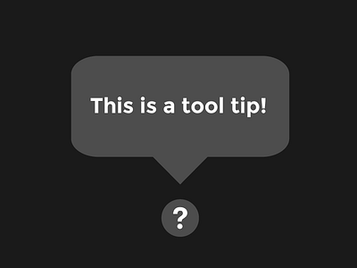 Daily UI | #087 | Tooltip