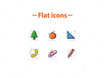 Flat Icons flat icons