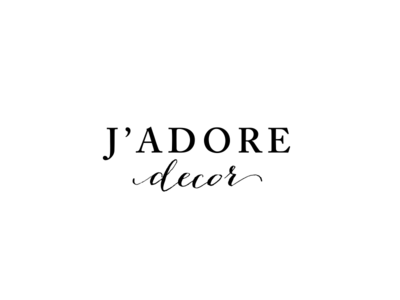 J'adore Decor Logo Concept brand logo