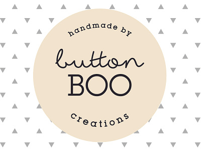 Button Boo Creations Logo Concept
