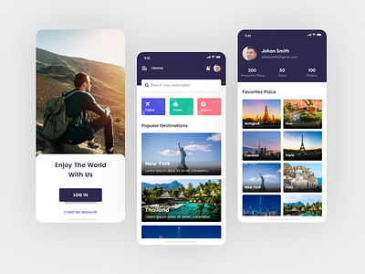 Go Trip app screen apps branding codiant design dribbble mobile app promotion travel travel apps ui