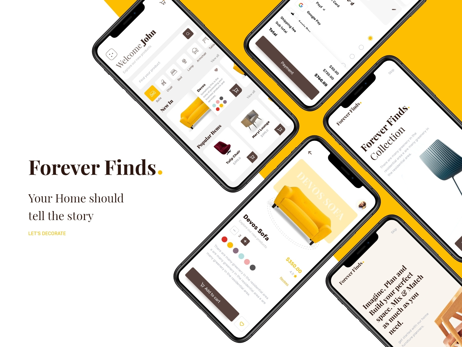 Home Decor Application by Codiant Software Technologies on Dribbble