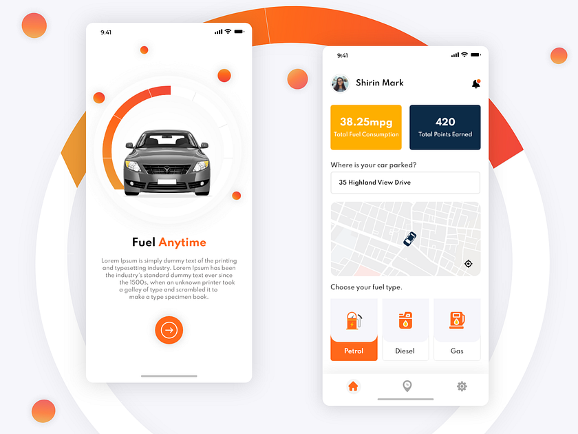 On-demand Fuel Delivery by Codiant Software Technologies on Dribbble