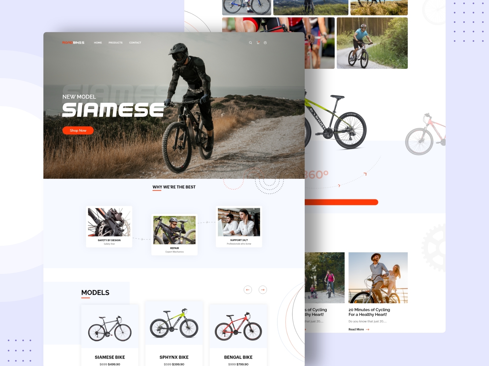 Online Cycle Store by Codiant Software Technologies on Dribbble