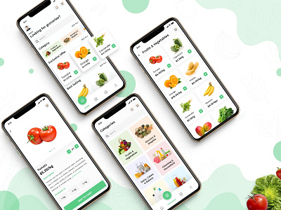 Grocery Delivery App app screens app ui codiant design grocery grocery app grocery delivery grocery mobile grocery mobile app mobile app ui