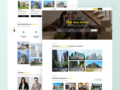 Dream Home - Real Estate Website