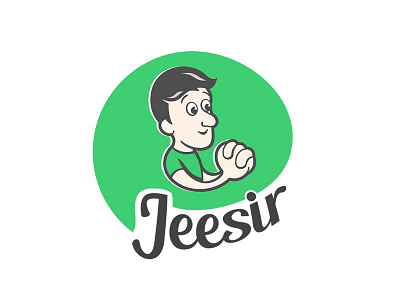 JeeSir - Grocery and fruits delivery application app codiant coraldraw debut design grocery grocery app logo illustrator logo design logo designing logo inspiration mobile app photoshop vector