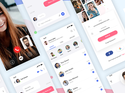 SocialNetwork app app screen branding design icon iphone x mobile app social networking