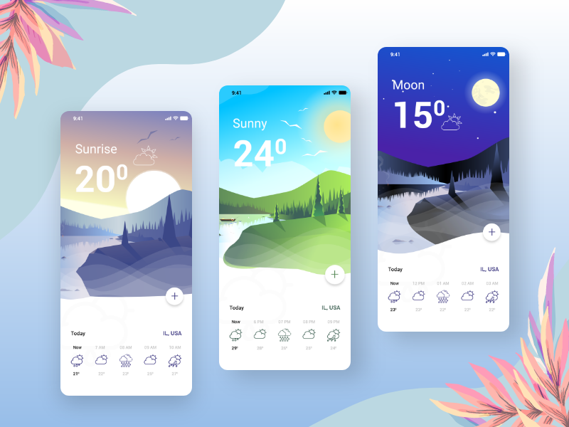 WeatherTap by Codiant Software Technologies on Dribbble