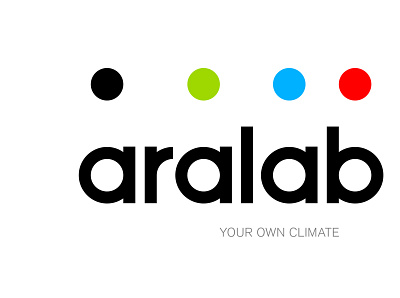 Aralab branding climate design graphic design logo