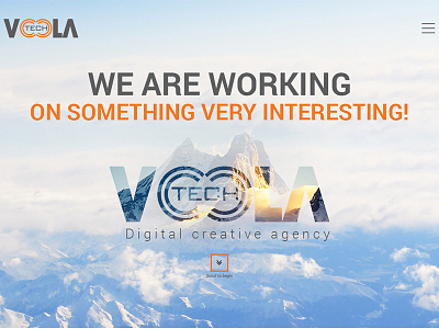 Header Voolatech website