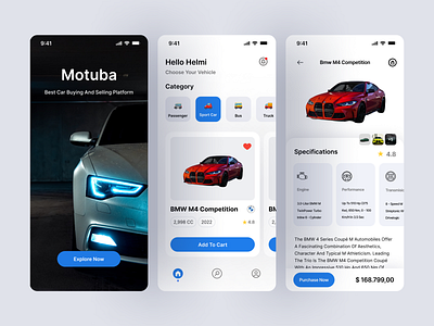 Motuba - Buy & Selling Car Mobile App