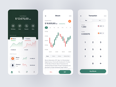 Crypto wallet - Mobile App