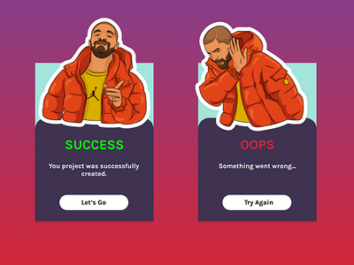 DailyUI 011 - Flash Message