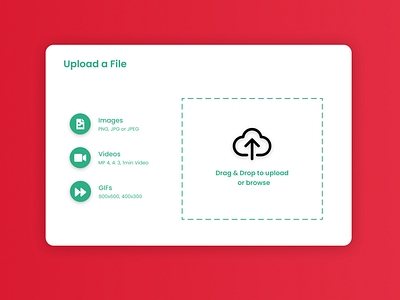 DailyUI 031 - File Upload