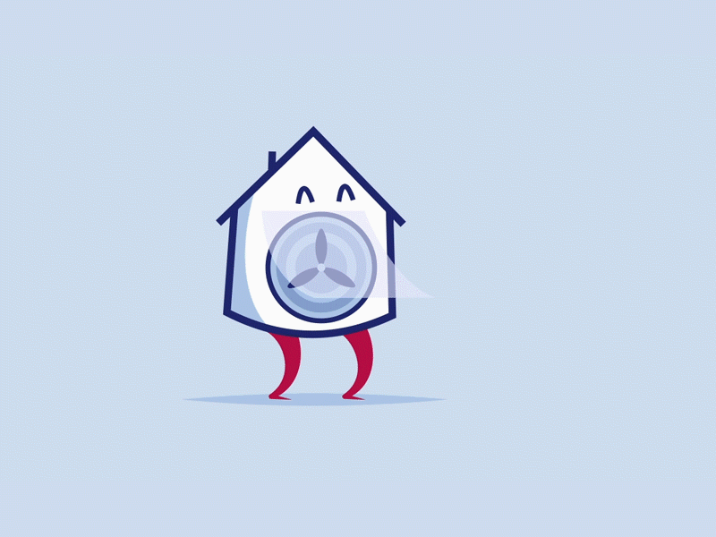 House #14 - Qualiscore animation branding character animation character design city design house human being illustration life lifestyle motion design tinyhouse town