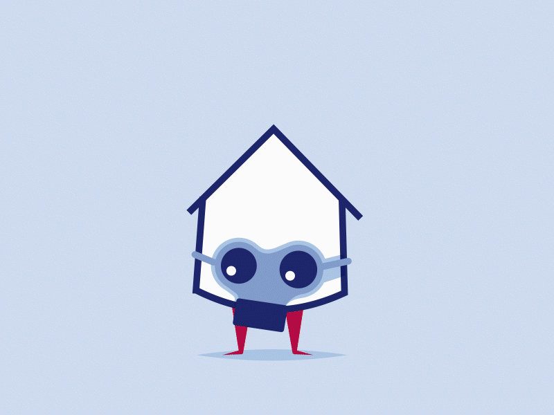 House #17 - Qualiscore animation animation 2d branding character animation character design city gif house household human being illustration illustrations life lifestyle motion design motiondesign tiny town