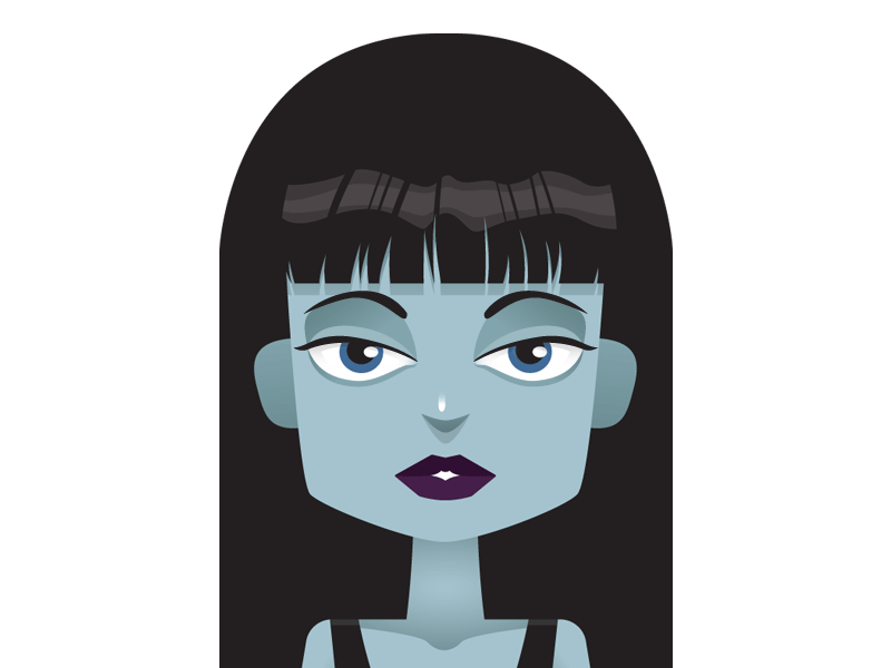 Zombie Girl by Alexandros Preventas on Dribbble