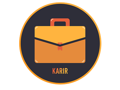 Story Highlights Icon (Karir) branding design logo vector