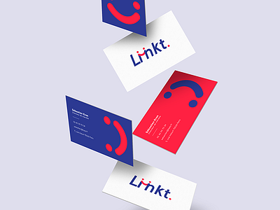 Linkt Identity - 2 color design digital human identity interface logotype minimal typography ui webdesign work