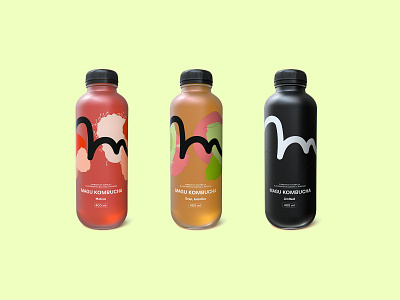 Download Magu Kombucha Branding Packaging 2 By Tom Garcy On Dribbble