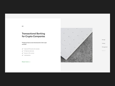 Swiss Crypto Bank Website design digital flat minimal minimalism type typography ui ux web