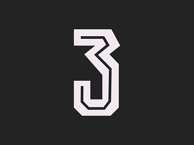 TR3S 3 36days 36daysoftype design lettering logo type typedesign