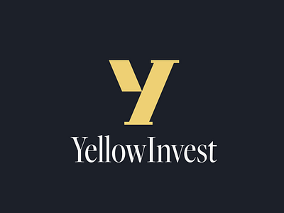 Yellow Invest brand capital cripto design invest investments logo logomark logotype mark money nft yellow