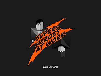 Teaser minimal superheroes teaser