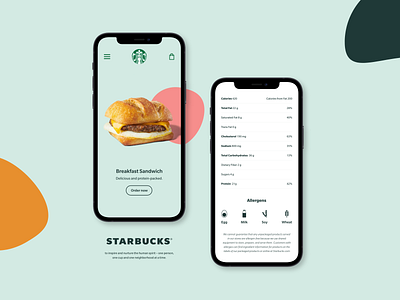 Starbucks Mobile App - Autumn Concept #1