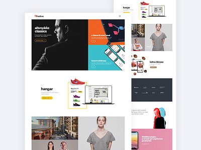 Positive Redesign #2 agency company concept design ecommerce positive redesign studio ui