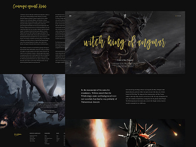 Witch King of Angmar angmar book dark documentary king lord lotr nazgul rings tolkien ui design wikipedia witch