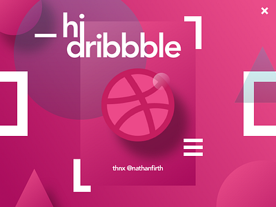 Dribbble Debut Shot! debut dribbble shot