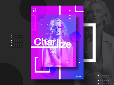 Vivid | Charlize Theron | Black