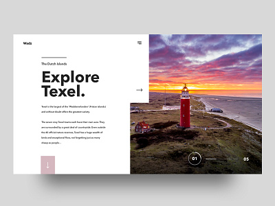 Explore Texel | Concept concept design ui uiux userinterfase ux web website