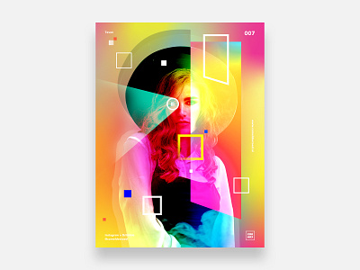 7even abstract colors gradient poster posterdesign sketch