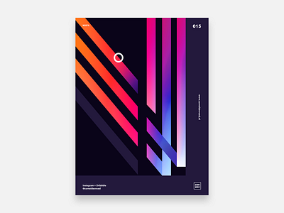 015 - N50% abstract concept design gradient illustration poster vector