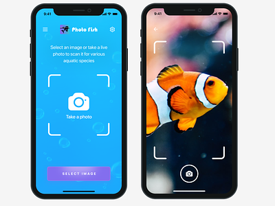 AI Photo fish mobile app