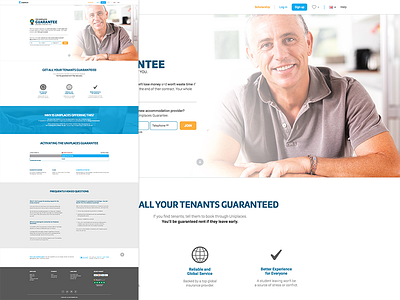 Uniplaces Guarantee brand homepage product uniplaces