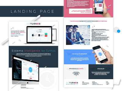 Landing Page Iseturnos App