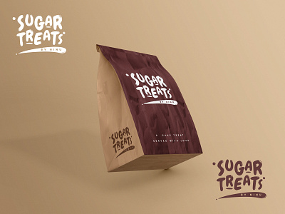 Sugar Treats Brand branding illustration logo packaging typography ui