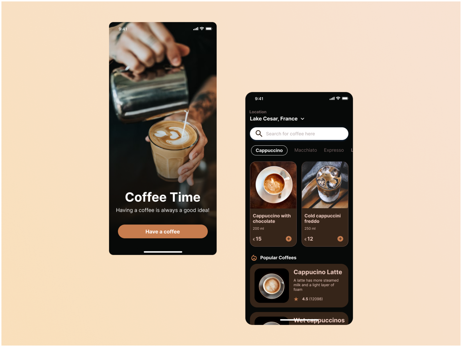 Coffee Time ☕ by Rama on Dribbble