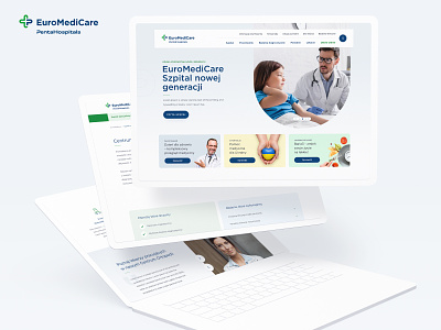 Medical care webpage redesign design medical ux website
